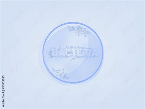 beautiful graphic design of bacteria, petri dish with bacteria Stock ...