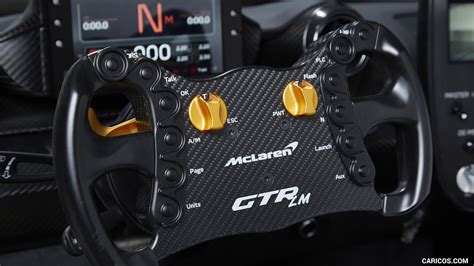 2020 McLaren Senna GTR LM Ueno Clinic - Interior, Steering Wheel | Caricos