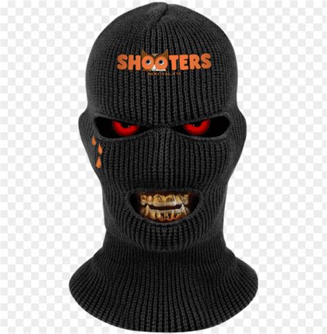 Free download | HD PNG shooters skimask grillz goldteeth rothco wintuck black 3 hole face mask ...