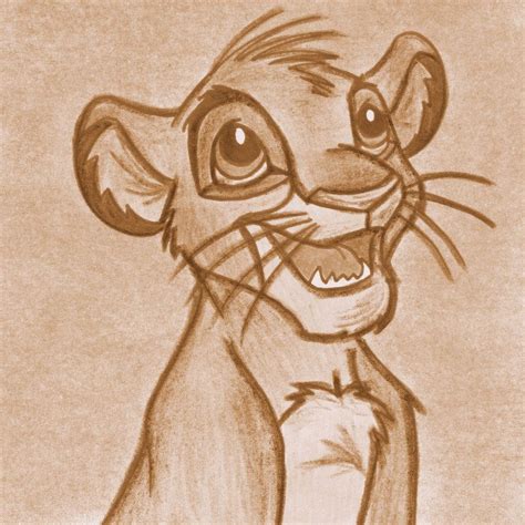 Simba 8D by acid-drinker on DeviantArt Pencil Drawings Easy, Pencil Art, Lion King Pictures ...