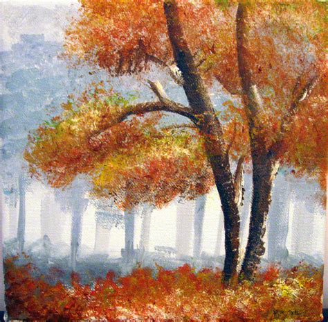 Autumn Trees Painting · A Drawing Or Painting · Art and Decorating on Cut Out + Keep