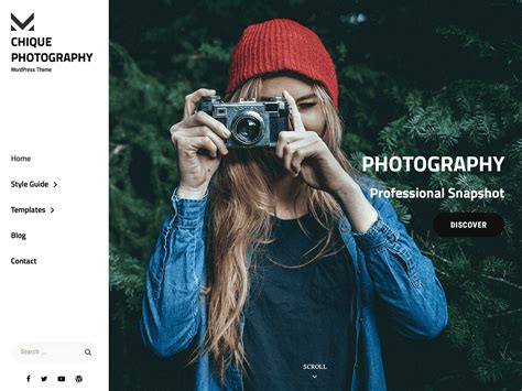 Chique Photography – WordPress theme | WordPress.org