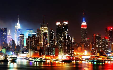 NYC At Night Wallpapers - Wallpaper Cave