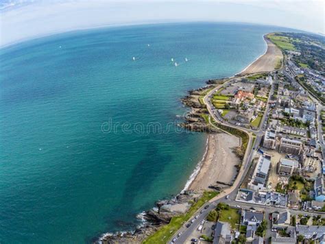 Greystones Beach in Cliff Walk Trail Stock Photo - Image of ocean, greystones: 157223058