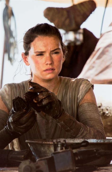 Daisy Ridley - Star Wars: The Force Awakens Poster and Photos (2015)