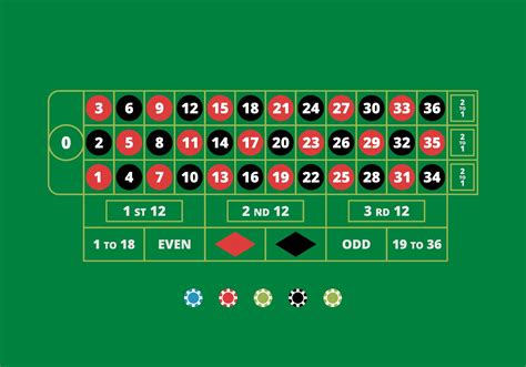 Roulette Table Illustration 156880 Vector Art at Vecteezy