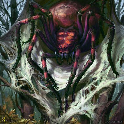 ArtStation - Explore | Spider art, Giant spider, Fantasy monster