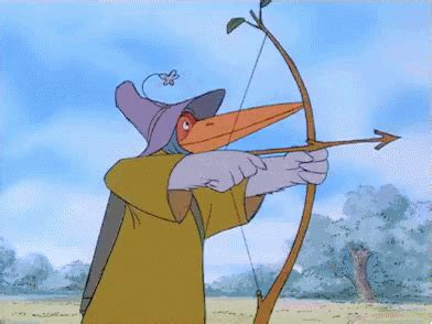 Disney Robin Hood GIF - Disney Robin Hood Arrow - Discover & Share GIFs