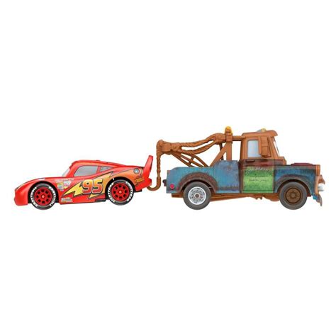 Buy Disney Cars Toys and Pixar Cars 3, Mater & Lightning McQueen 2-Pack ...