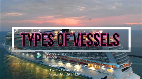 TYPES OF VESSELS / SHIPS - YouTube