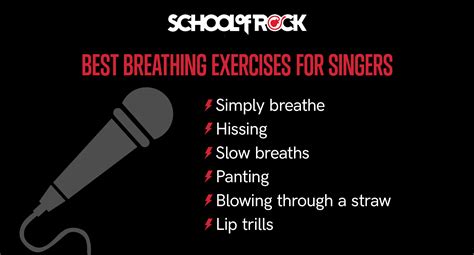 6 Easy & Effective Breath Exercises for Singers | School of Rock