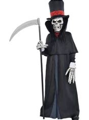 Boys Dapper Death Reaper Costume - Party City