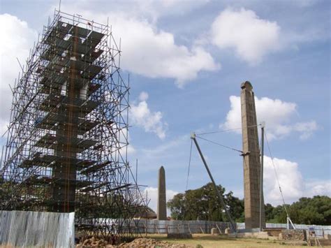 King Ezana's Stele - Aksum (Axum) | obelisk, interesting place