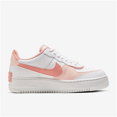 Nike Womens Air Force 1 Shadow - Summit White/Quartz - Womens Shoes