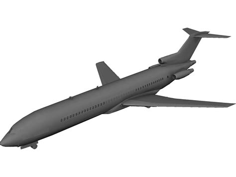 Boeing 727 3D Model - 3DCADBrowser