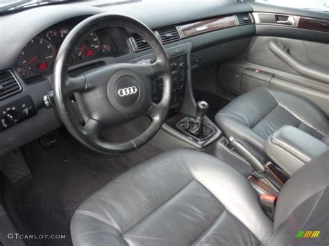 Tungsten Grey Interior 2001 Audi A6 2.7T quattro Sedan Photo #47520733 | GTCarLot.com