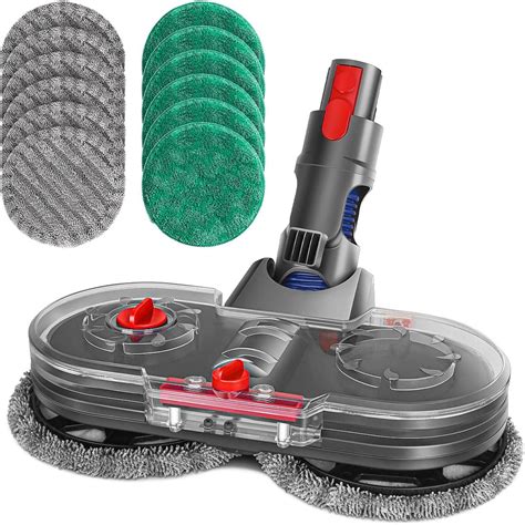 Jajadeal Electric Mop Head Attachment for Dyson Vacuum Cleaner V7 V8 ...