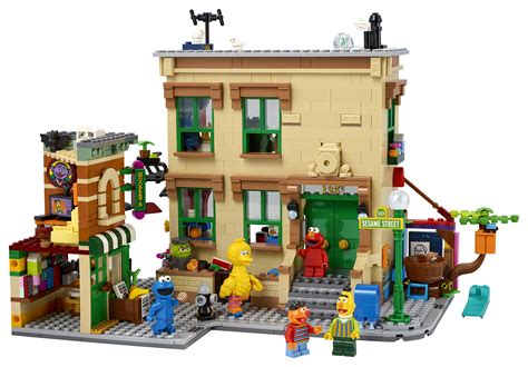 LEGO IDEAS 123 Sesame Street Full Images revealed, coming out November ...