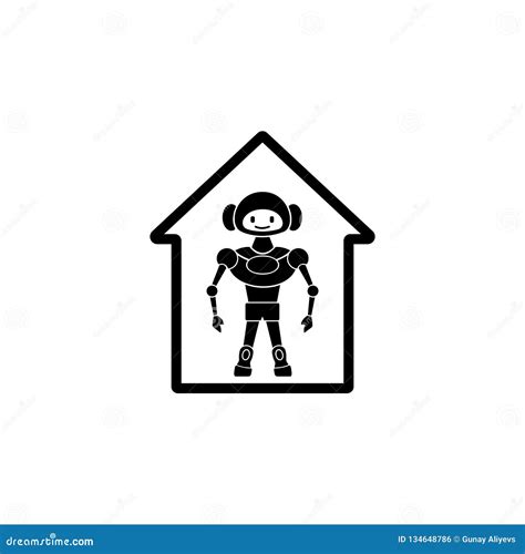 Robot Housekeeper Icon. Element of Home Robot Icon for Mobile Concept ...