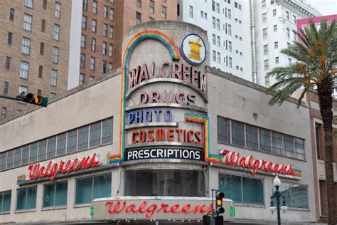 Walgreens Store with an Old Vintage Sign on Canal Street in New Orleans Editorial Image - Image ...