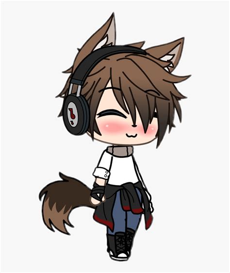 Anime Wolf Boy Cute - Sigueme Aqui En Pinterest Como Anime Wolf Boy Chibi Free Transparent Png ...