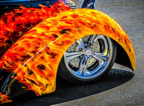 Flaming Hot Rod by Nicholas Christopher / 500px | Hot rods cars, Hot ...