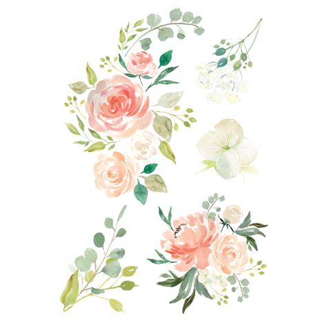 Watercolor Flowers Vector Tattoo PNG Transparent Background, Free Download #46950 - FreeIconsPNG