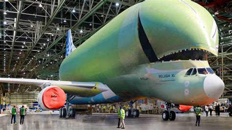 Inside Billions $ Airbus Factory Building The Weird Looking Beluga Plane - YouTube