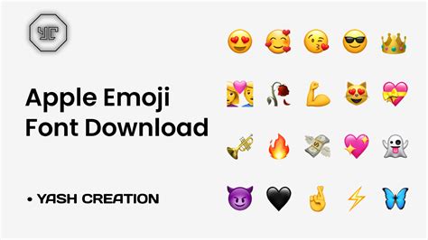 Apple Emoji Font Download