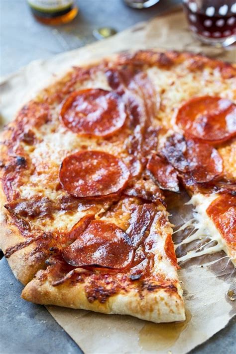 Best Pepperoni & Bacon Pizza with Truffle Honey - Cooking for Keeps