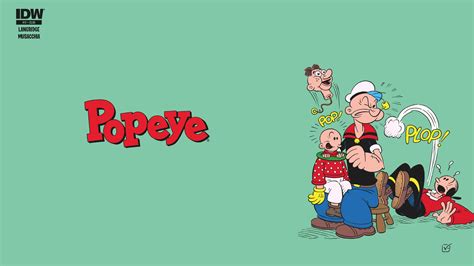 Popeye Olive Wallpaper