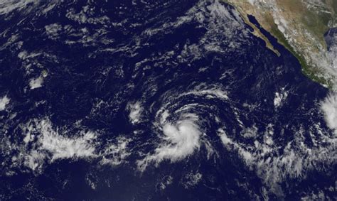 Hurricane Olaf forms in the eastern Pacific