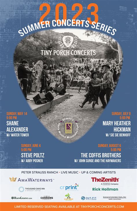 Tiny Porch Concerts and SAMO Fund announce Summer line up — The Santa Monica Mountains Fund ...