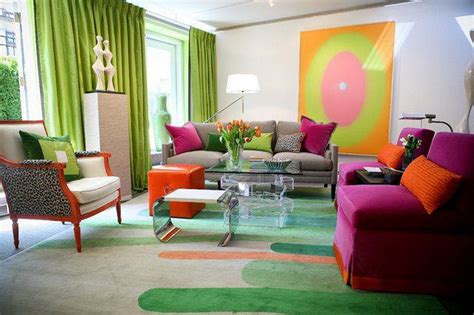 30 Examples of split complementary color scheme in Interiors