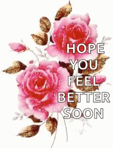 Sparkles Flowers GIF - Sparkles Flowers Hope You Feel Better Soon - Discover & Share GIFs