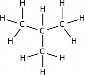 Structural Formula For Isobutane