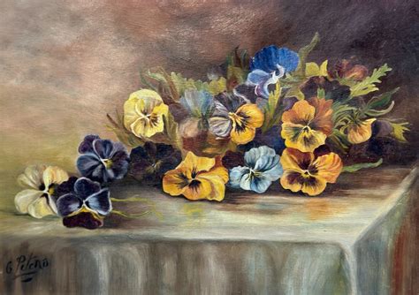 Proantic: Pansy Flower Painting XIX