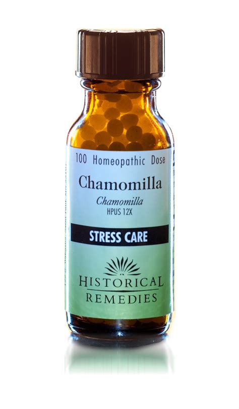 Chamomilla 12x — Historical Remedies