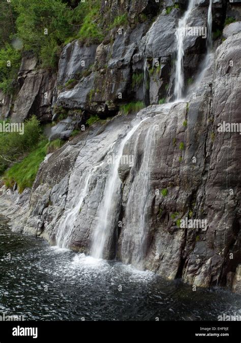 Waterfalls in Norway Stock Photo - Alamy