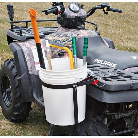 ATV Single Bucket Holder | Atv accessories, 4 wheeler, Atv