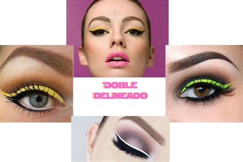 Maquillaje doble delineado