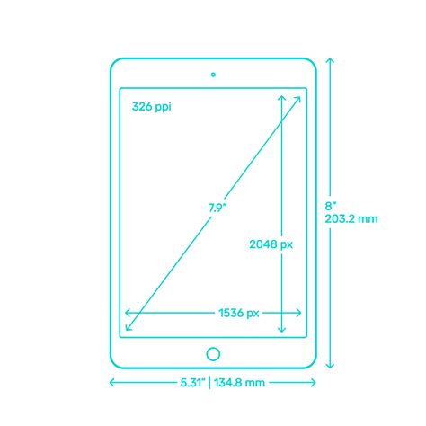 Apple iPad Dimensions & Drawings | Dimensions.Guide