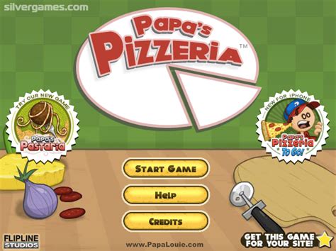 Papa's Pizzeria - Play Papa Pizzeria Game Online