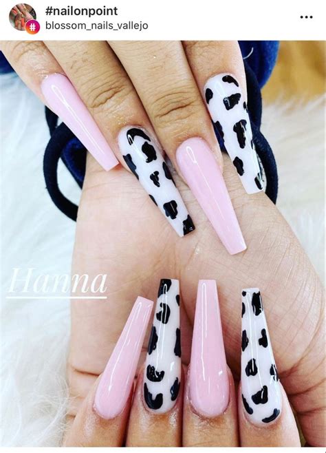 Pink Cow Nails | Manicura de uñas, Manicura, Uñas