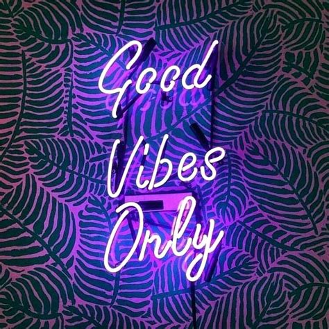 Good Vibes Only Neon Wallpaper Words Signs - Good Vibes Neon Light (#307970) - HD Wallpaper ...