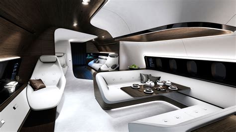 Mercedes Dreams Up a Swanky Interior for Private Jets | WIRED