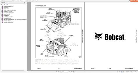 Bobcat Compact Track Loader S570 Service Manuals