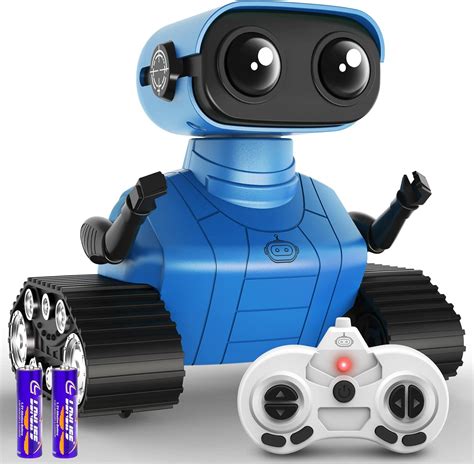 Hamourd Robot Toys for Boys Girls, Rechargeable Remote Control Robots, Emo Robot with Auto ...