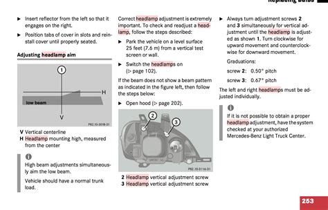 Proper Headlight Adjustment | Mercedes-Benz Forum