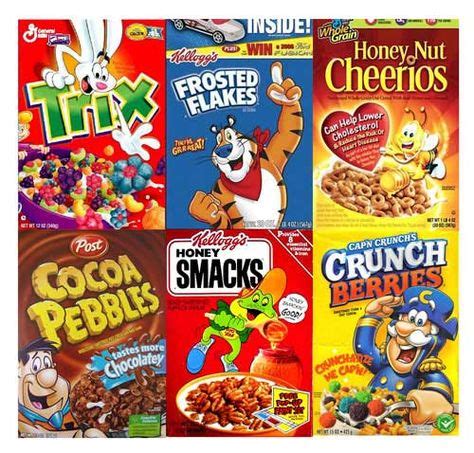 Things I Now Eat That Would Have Repulsed Me As A Kid | Kids cereal, Kids cereal boxes, Camping ...